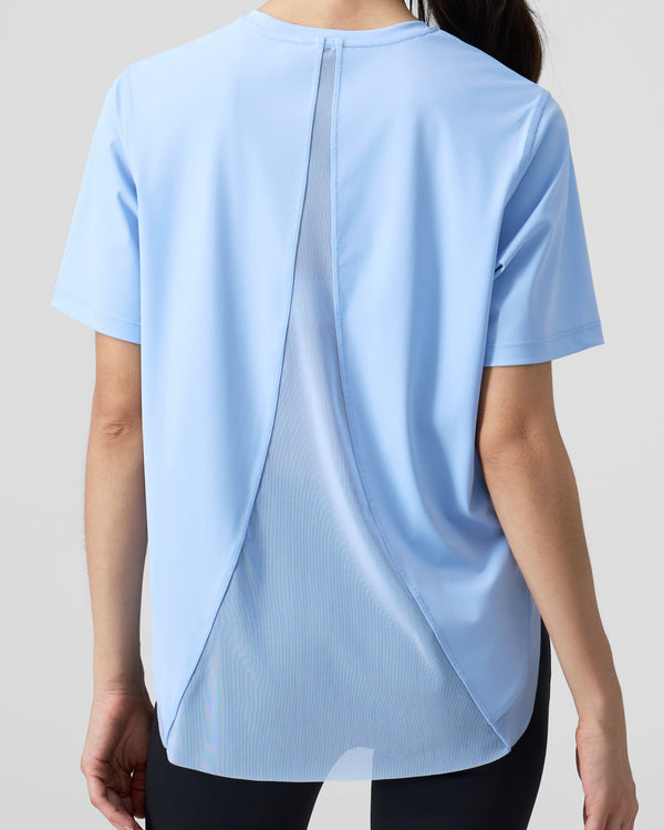Women's Workout Athletic Mesh Back T-Shirts