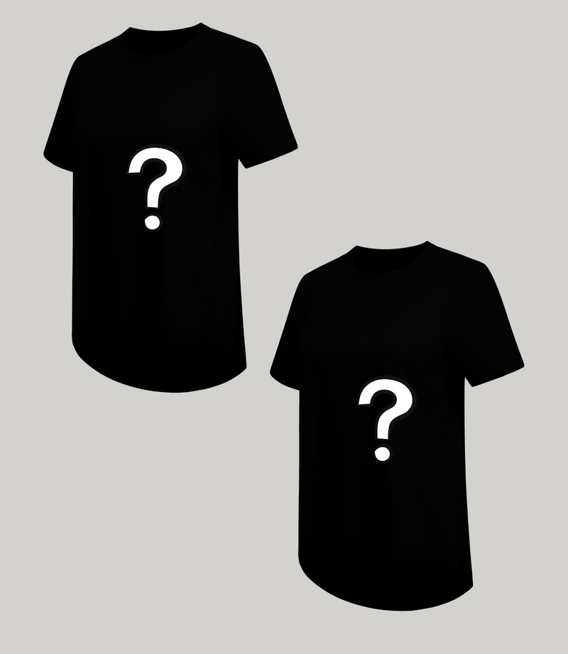 Bundle Sale A-Line/Drop Tail Design Moisture Wicking T-Shirt