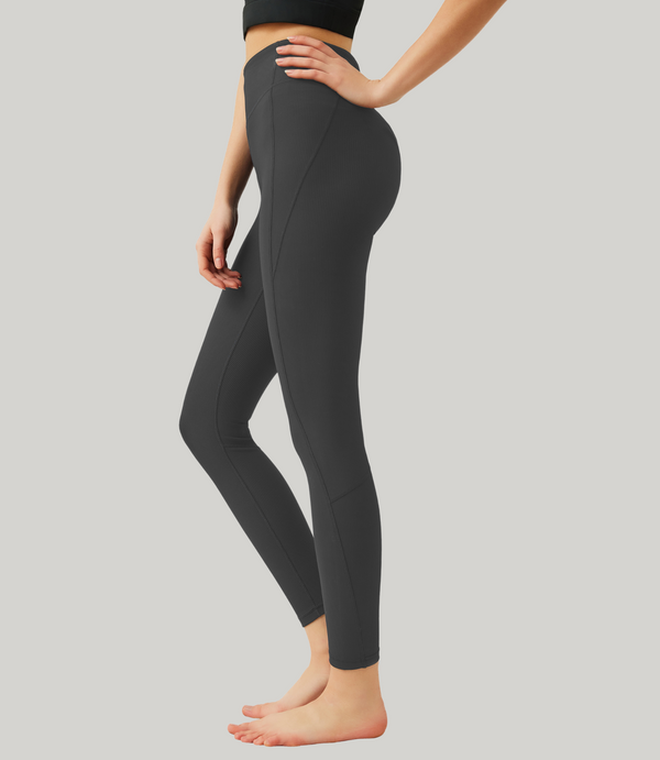 Women High Waist Leggings  25"
